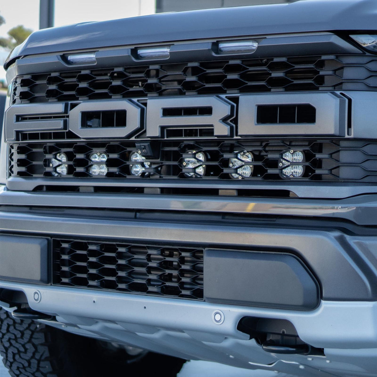 Baja Designs 2021+ Ford Raptor Squadron Pro Behind Grille Kit - 448062