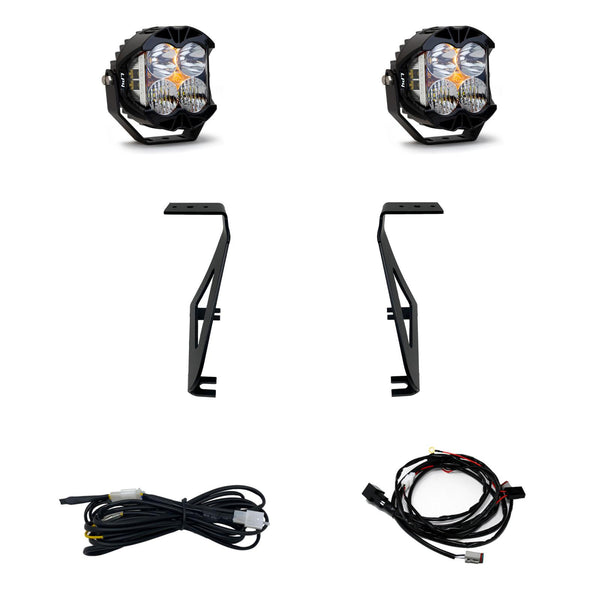 Baja Designs 21-25 Ford Raptor (Base/37/R) LP4 A-Pillar Kit - 448068