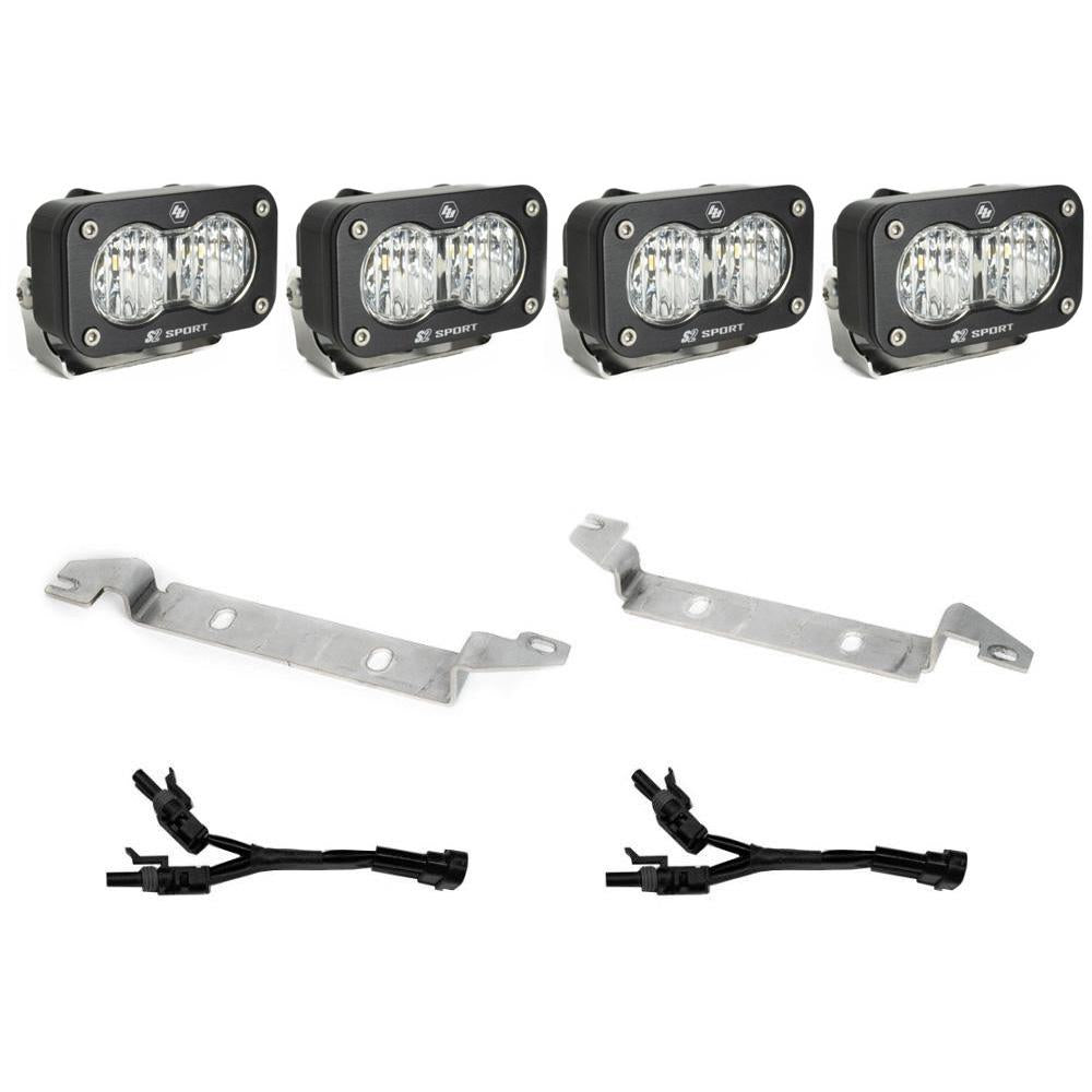 Baja Designs 2022 Toyota Tundra S2 Sport OEM Fog Light Replacement Kit - 448080