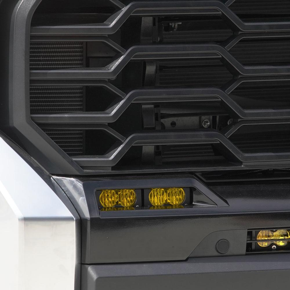Baja Designs 2022+ Toyota Tundra S2 Sport Fog Pocket Kit - Baja Amber - 448081