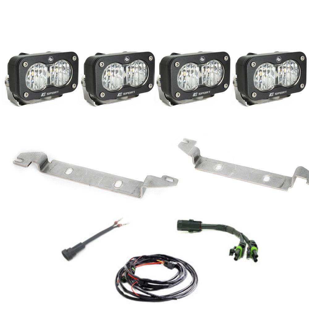 Baja Designs 2023+ Toyota Sequoia S2 Sport OEM Fog Light Replacement Kit - 448135