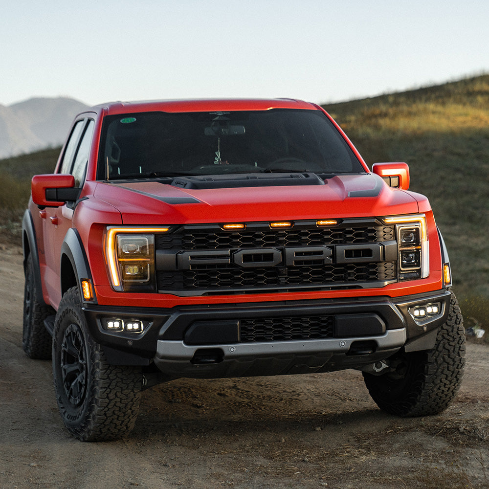 Baja Designs 21-22 Ford F-150 Raptor S2 SAE Dual Fog Pocket Light Kit - Clear - 448166
