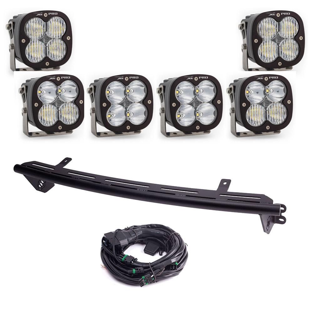 Baja Designs 23+ Ford Super Duty XL Pro Bull Bar Light Kit w/ Upfitter - 448236UP