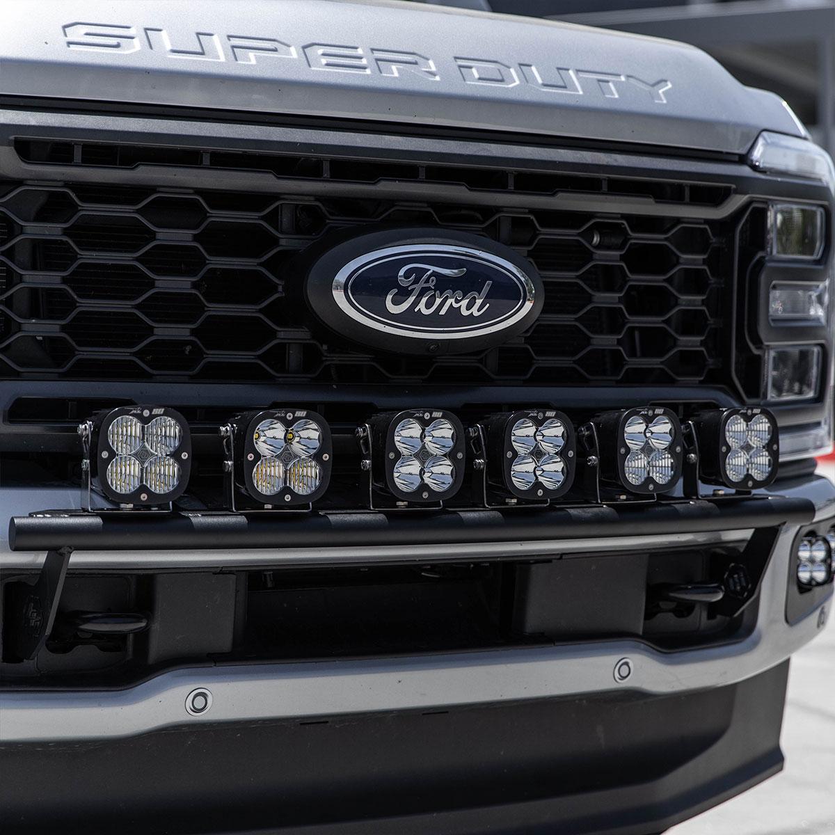 Baja Designs 23+ Ford Super Duty XL 80 Bull Bar Light Kit w/ Upfitter - 448237UP