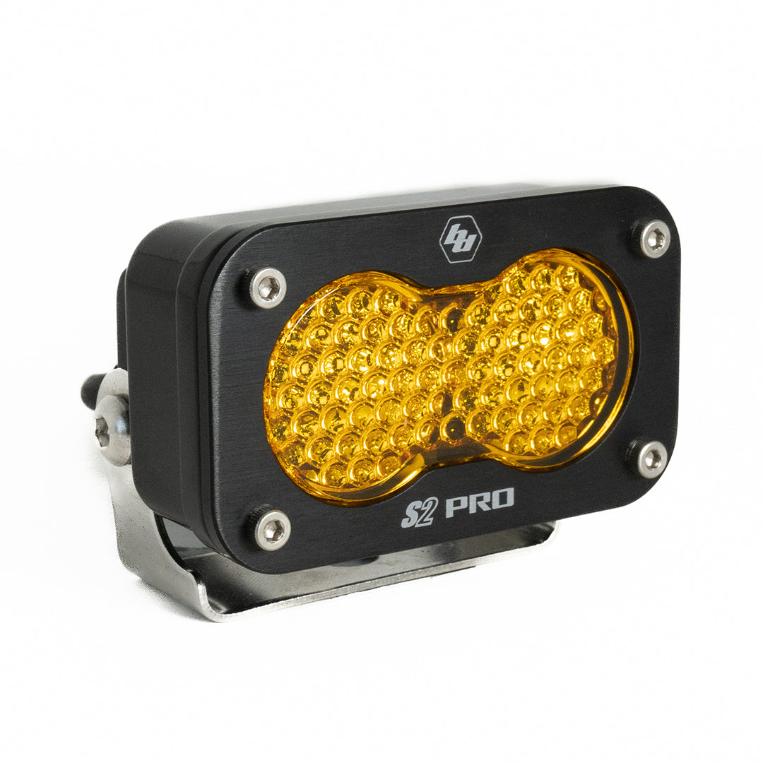 Baja Designs S2 Pro Work/Scene Pattern LED Light - Amber - 480016