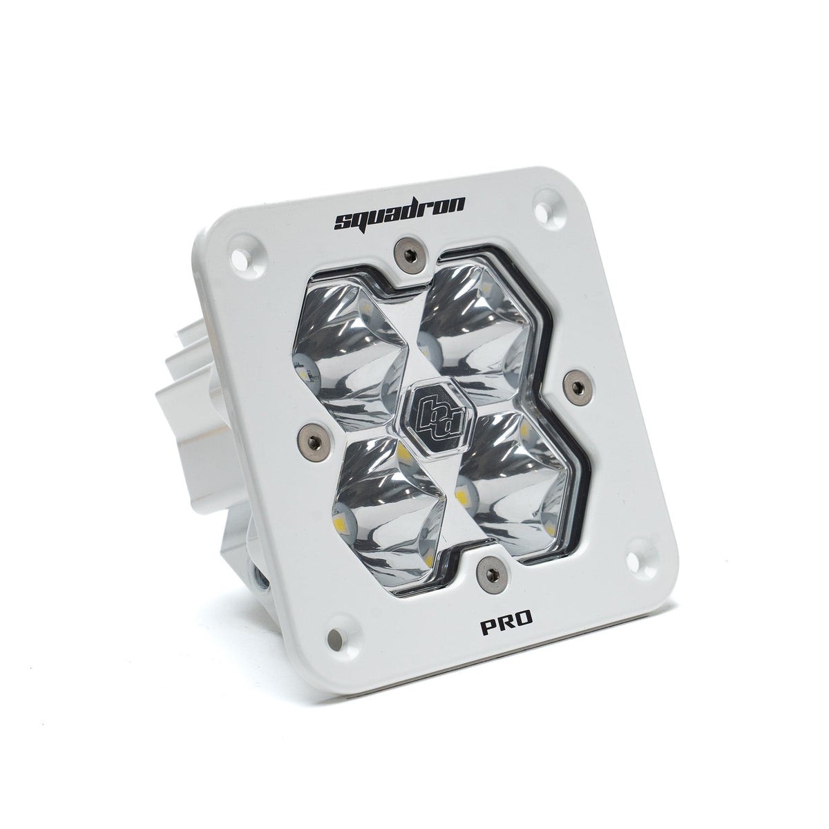 Baja Designs Squadron 2.0 Pro LED Spot (Flush Mount) - White Housing - 491001WT2