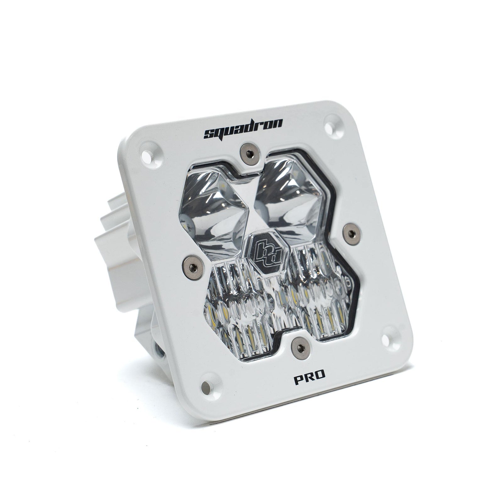 Baja Designs Squadron 2.0 Pro LED Driving/Combo (Flush Mount) - White Housing - 491003WT2