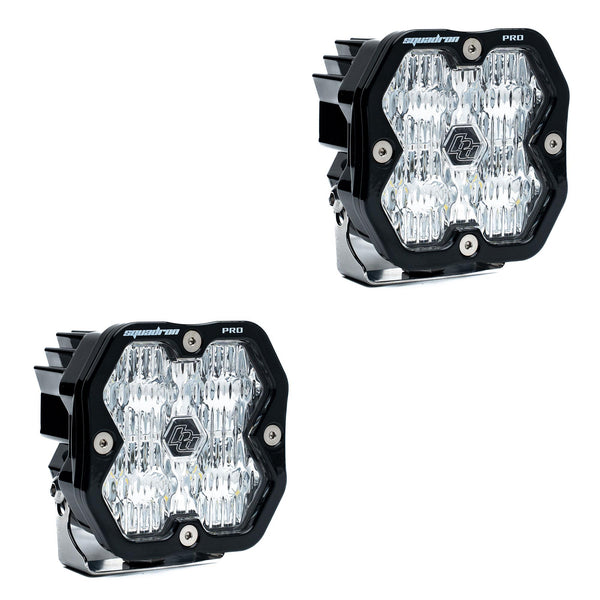 Baja Designs Squadron 2.0 Pro (Pair) LED Wide Cornering / No Harness - 4978052NH