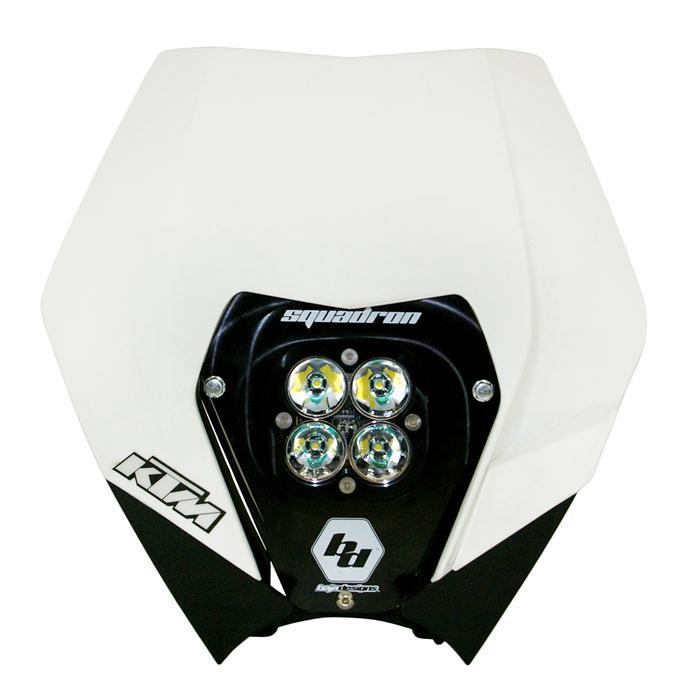 Baja Designs 08-13 KTM A/C LED Light Kit KTM w/Head Shell Squadron Pro - 497061AC