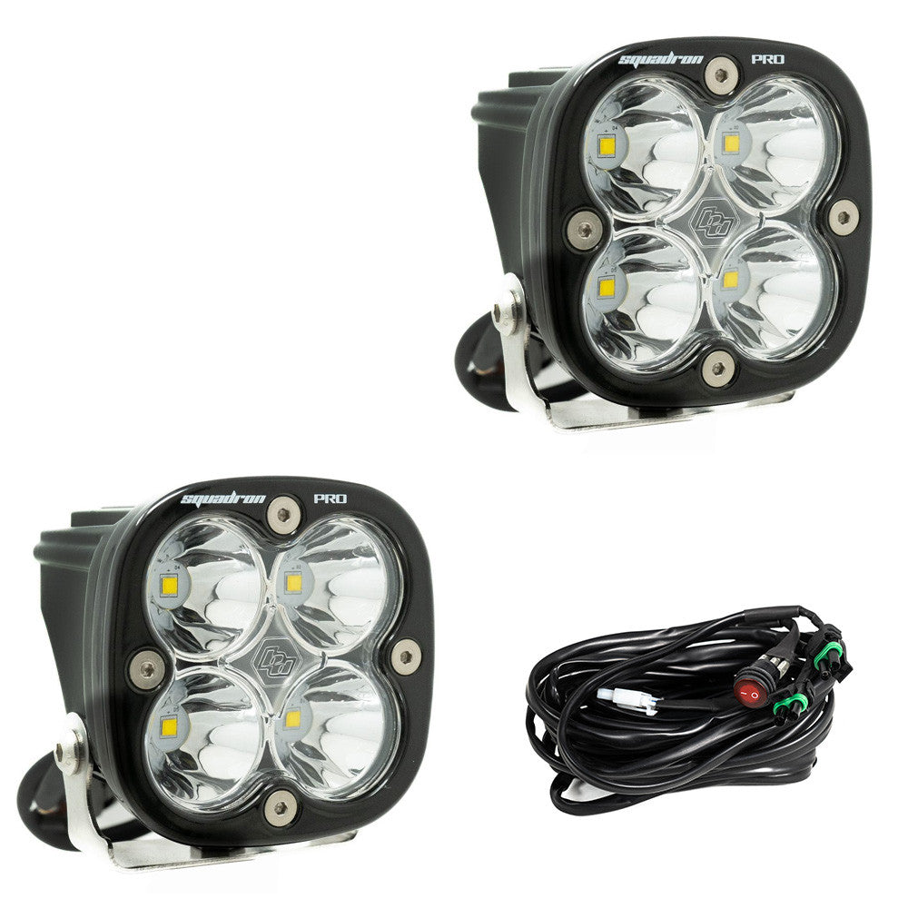 Baja Designs Squadron Pro Series Spot Pattern LED Light Pods - 497801