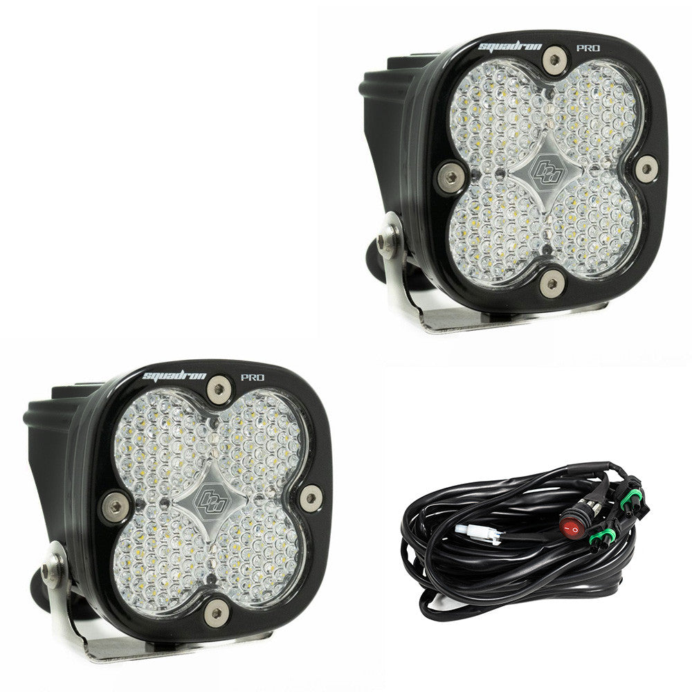 Baja Designs Squadron Pro Series Work/Scene Pattern Pair LED Light Pods - 497806
