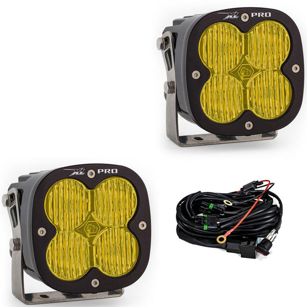 Baja Designs XL Pro Series Wide Cornering Pattern LED Light Pods - Amber - 507815