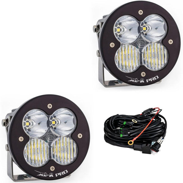 Baja Designs XL R Pro Series Driving Combo Pattern Pair LED Light Pods - Clear - 537803