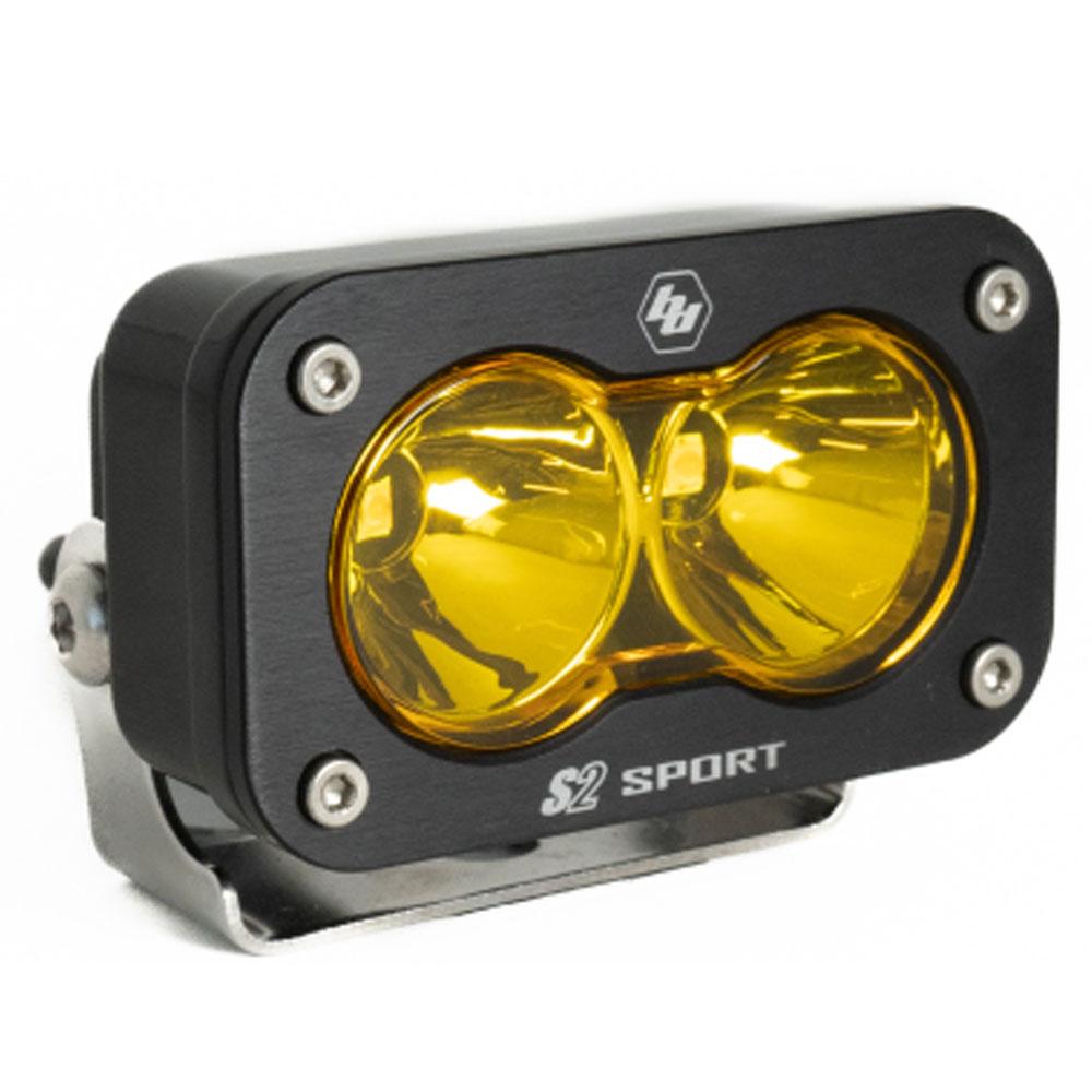 Baja Designs S2 Sport Spot Pattern LED Work Light - Amber - 540011