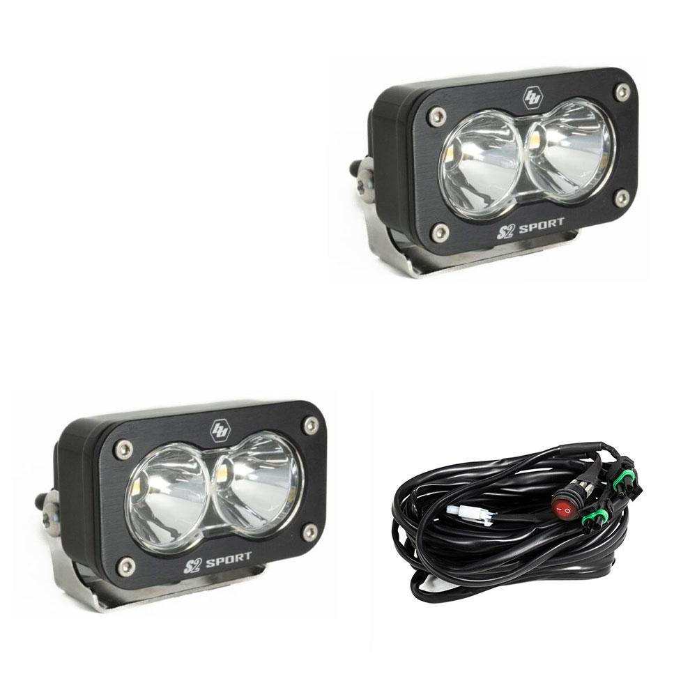 Baja Designs S2 Sport Spot Pattern LED Work Light - Clear - 547801