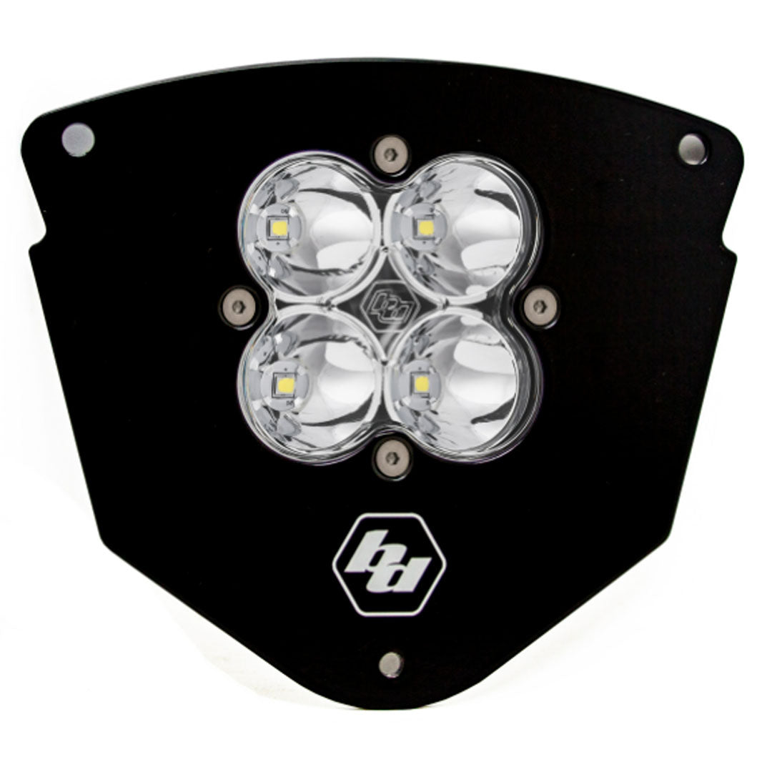Baja Designs 05-07 KTM Headlight Kit AC Black Squadron Sport - 557041AC
