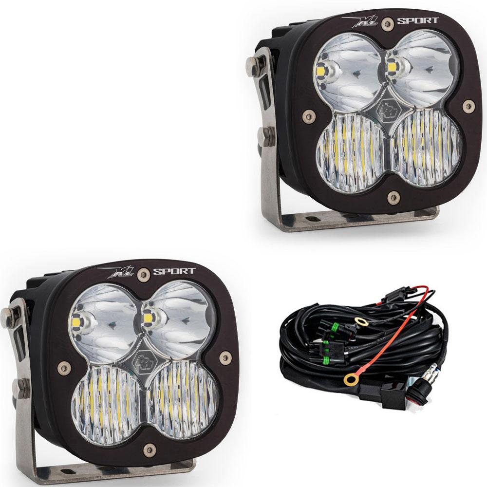 Baja Designs XL Sport Series Driving Combo Pattern Pair LED Light Pods - 567803