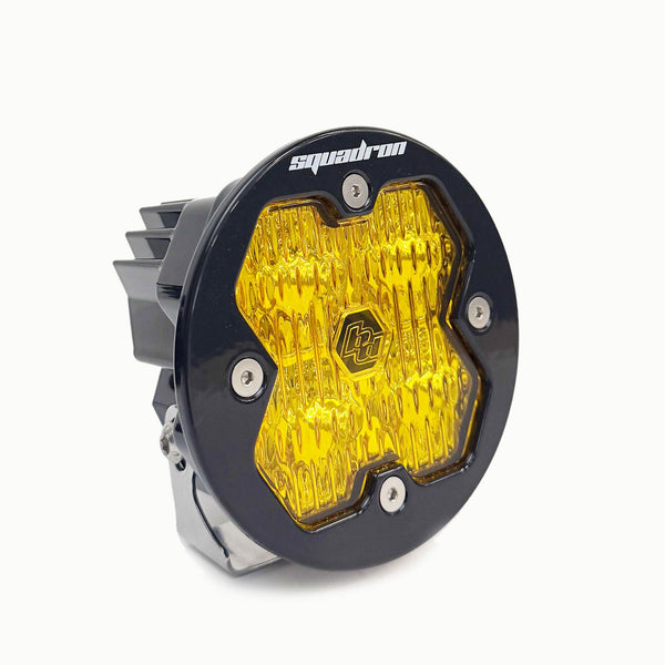 Baja Designs Squadron-R 2.0 Sport LED Wide Cornering (Single Light) - Baja Amber - 5800152