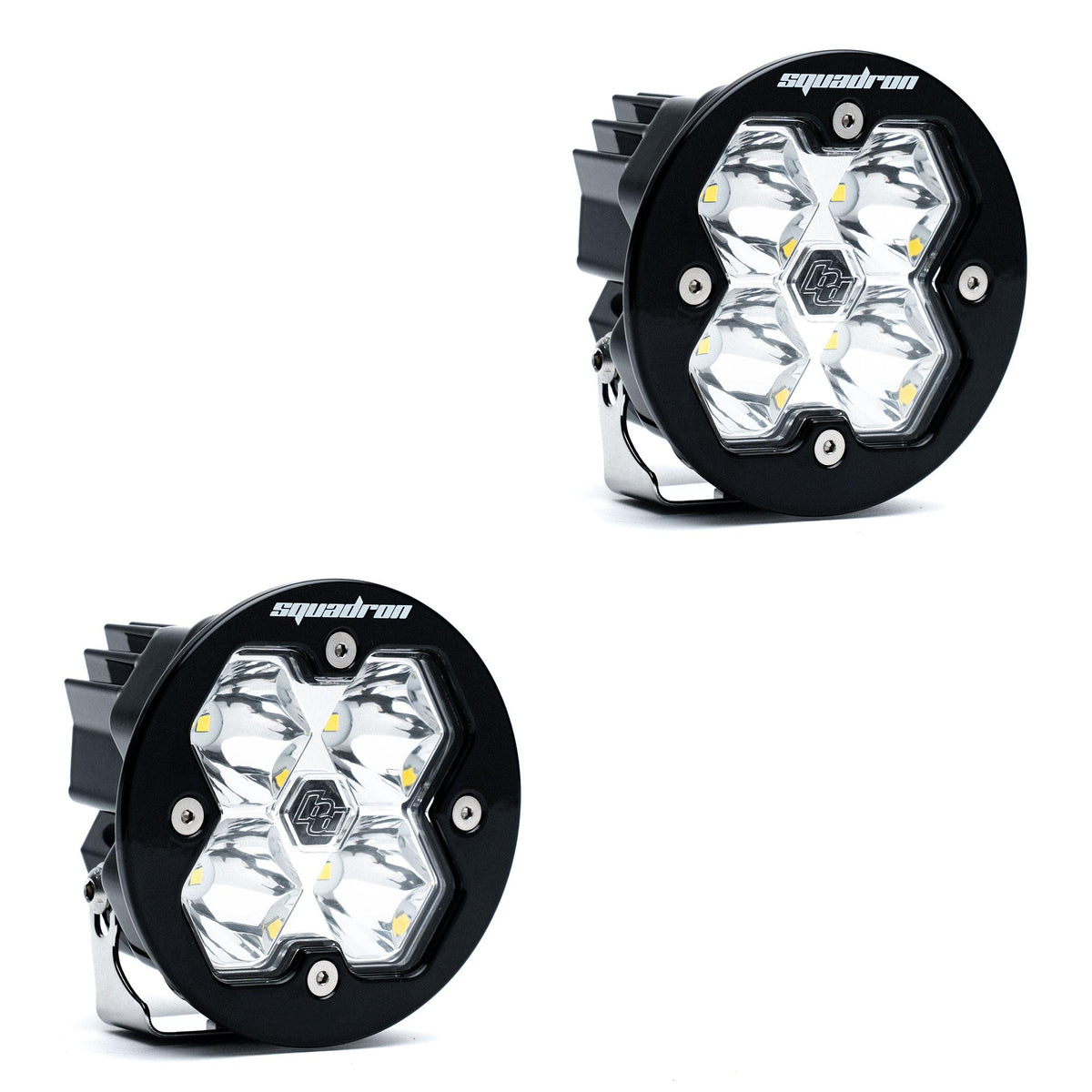 Baja Designs Squadron-R 2.0 Sport (Pair) LED Spot / No Harness - 5878012NH