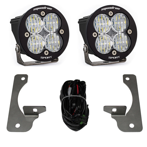 Baja Designs 13-16 Jeep JK Rubicon X/10th Anne/Hard Rock Squadron-R Sport LED Light Kit - 587523