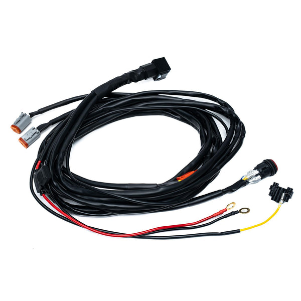 Baja Designs Squadron 2.0 Harness - 4-Pin Deutsch / 2-Light Harness - 640055