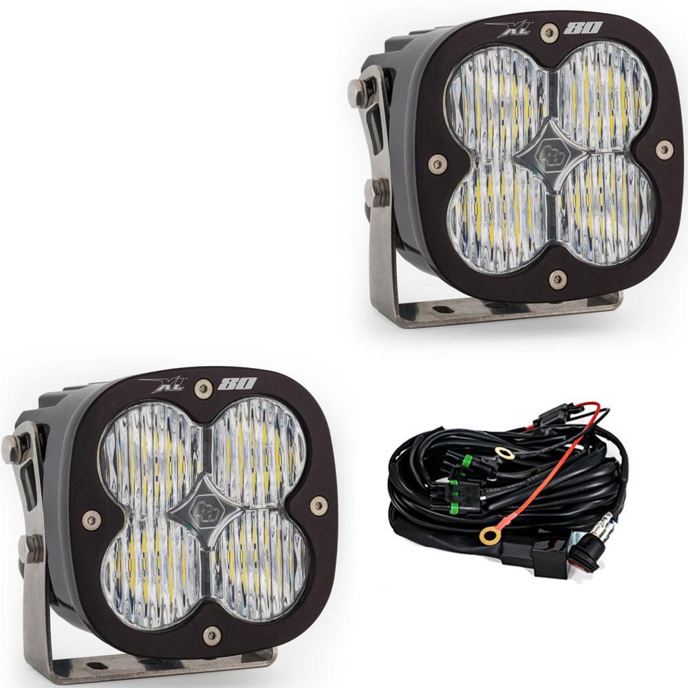 Baja Designs XL80 Series Wide Cornering Pattern LED Light Pods - 677805