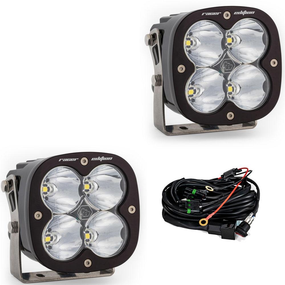 Baja Designs XL Racer Edition High Speed Spot Pair LED Light Pods - Clear - 687802
