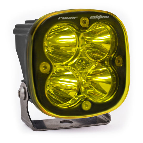 Baja Designs Squadron Racer Edition LED Light Pod Lens Spot - Amber - 720011