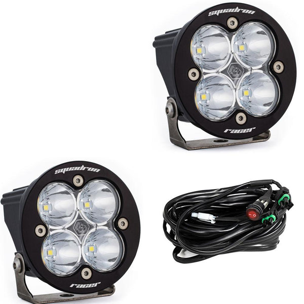 Baja Designs Squadron R Racer Edition Spot LED Light Pods - Clear - 737801