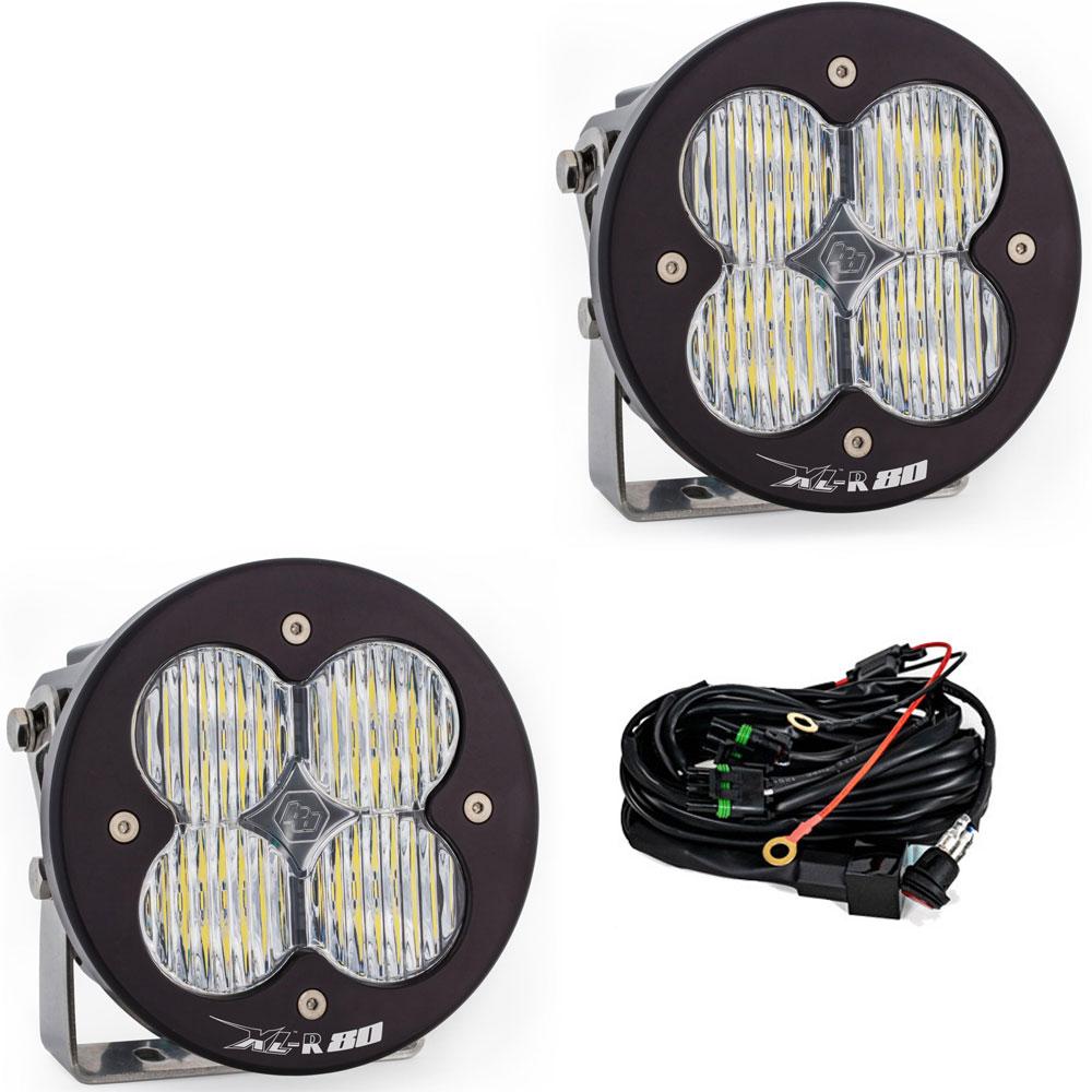 Baja Designs XL R 80 Series Wide Cornering Pattern LED Light Pods - 767805