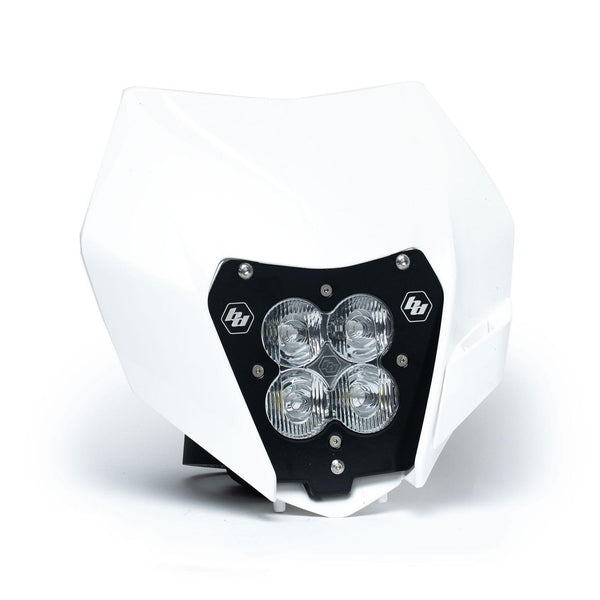 Baja Designs 14-16 KTM XL40 LED w/Headlight Shell Trails Lens - Clear - 820002