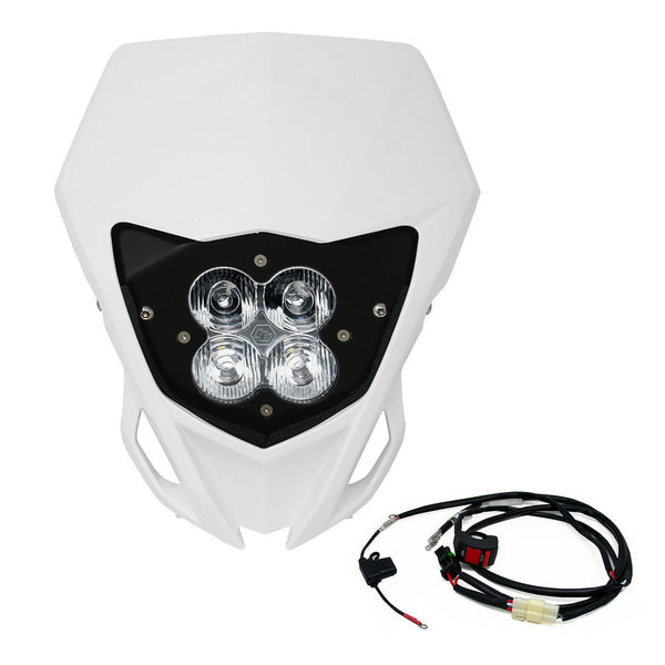 Baja Designs 16-18 Yamaha YZ250FX/450FX XL40 w/Headlight Shell Light Kit Trail Lens - Clear - 820011