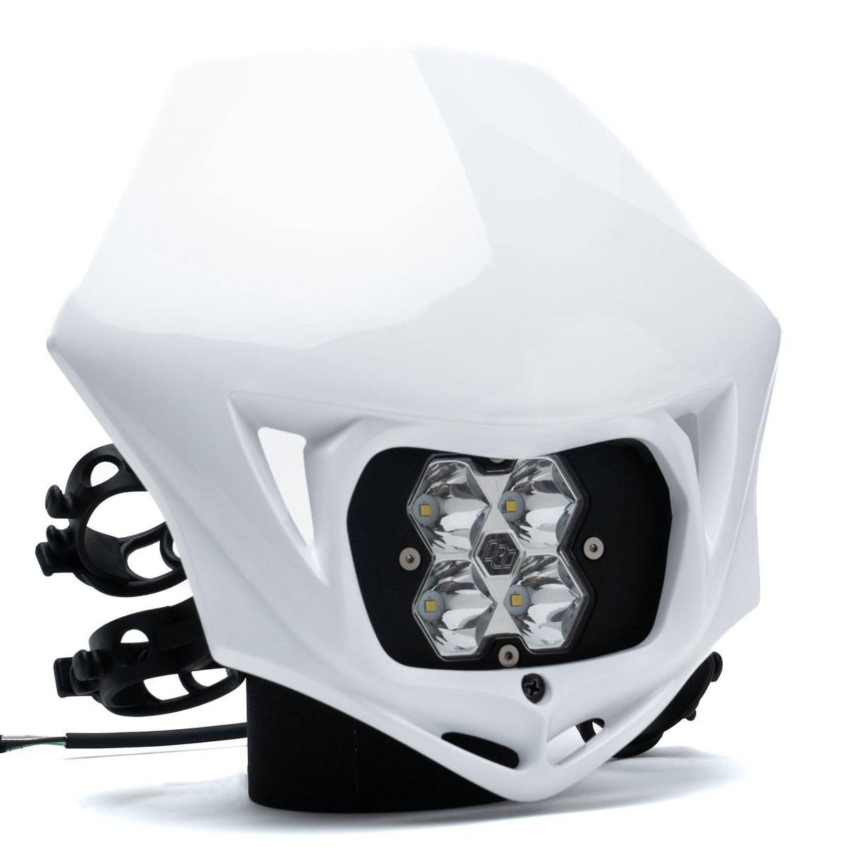 Baja Designs Squadron 2.0 Sport (Spot) - Clear w/MC Race LED Light - White - 847000WT