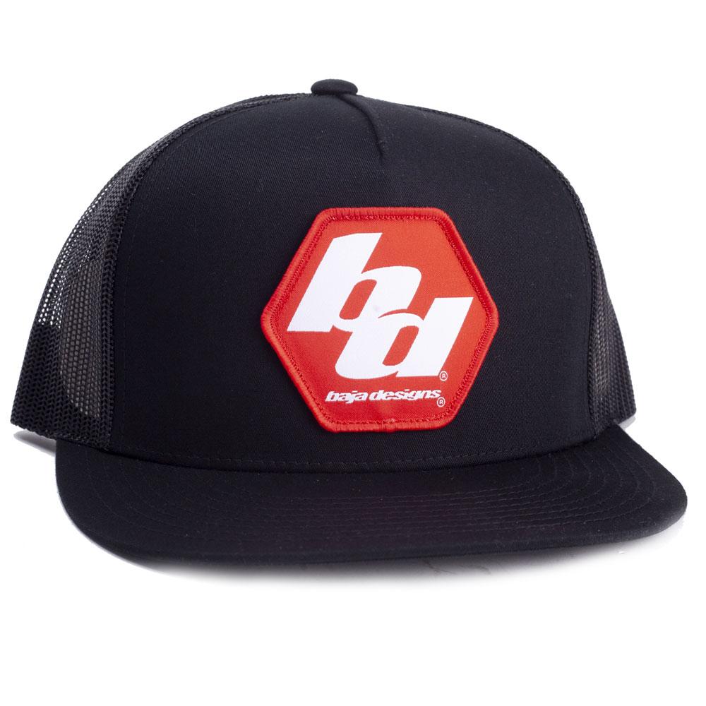 Baja Designs Flexfit Trucker Hat - Black - 980025