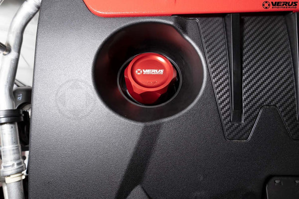 Verus Engineering - FHS Oil Cap - 23+ Toyota GR Corolla - A0544A for 2023-2025 Toyota GR Corolla - front view