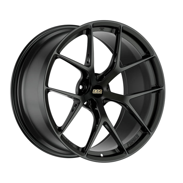 BBS FI-R 20x9 5x112 ET35 PFS Satin Black Wheel - FI140MB by BBS - front view