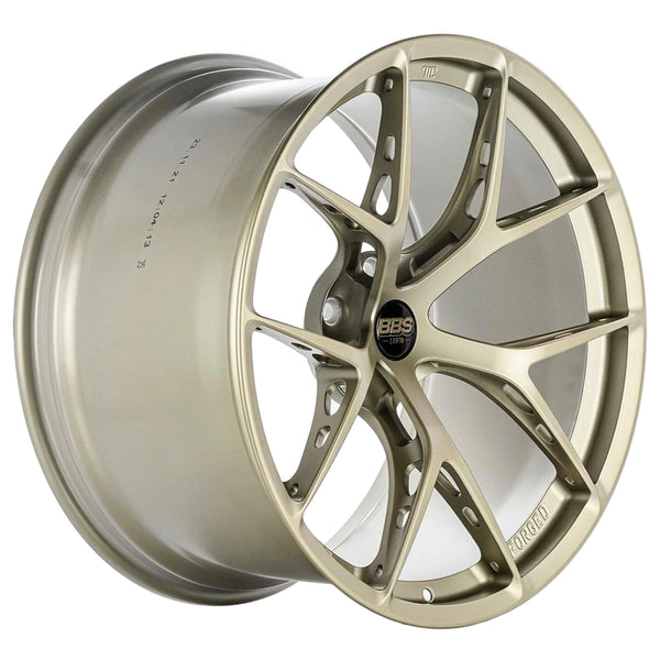 BBS FI-R Evo 20x10.5 / 5x112 / ET15 / CB66.5 - White-Gold Wheel (BMW G8x M2/3/4) - FI207CG by BBS