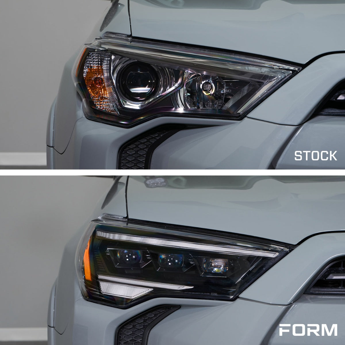 Form Lighting 2014-2024 Toyota 4Runner Sequential LED Projector Headlights - Pair - FL0017