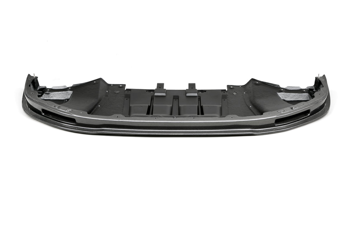 Seibon 12-13 Nissan GTR R35 VS-Style Carbon FIber Front Lip - FL1213NSGTR-VS