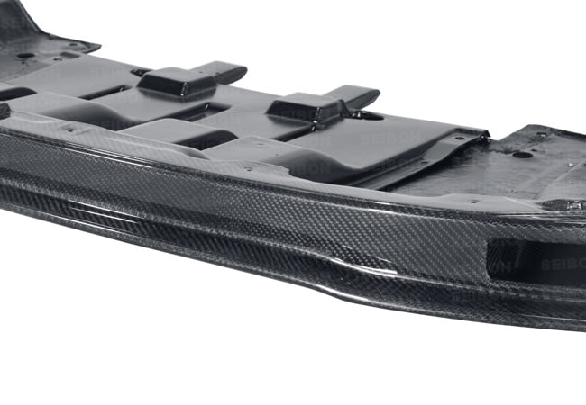 Seibon 12-13 Nissan GTR R35 VS-Style Carbon FIber Front Lip - FL1213NSGTR-VS