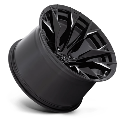 Fuel Off-Road Aluminum Wheels 20X12 Flame D803 Gloss Black Milled