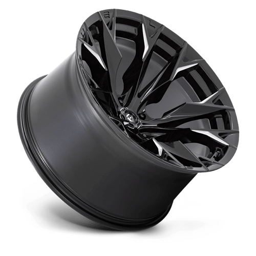 Fuel Off-Road Aluminum Wheels 22X12 Flame D803 Gloss Black Milled