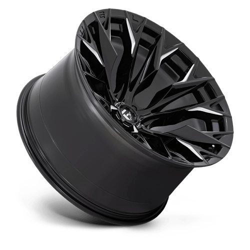 Fuel Off-Road Aluminum Wheels 22X12 Flame D803 Gloss Black Milled