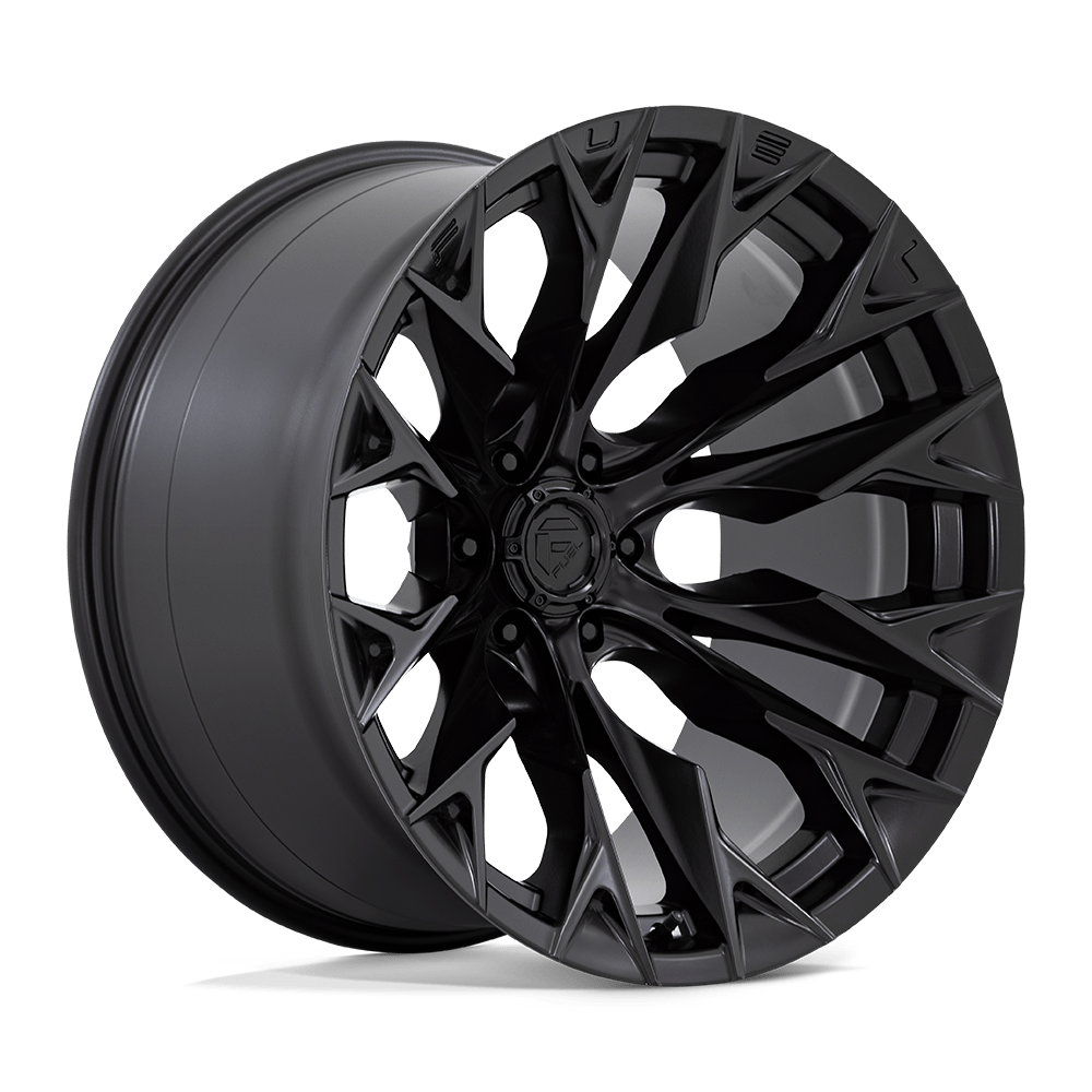 Fuel Off-Road Aluminum Wheels 22X12 Flame D804 Blackout