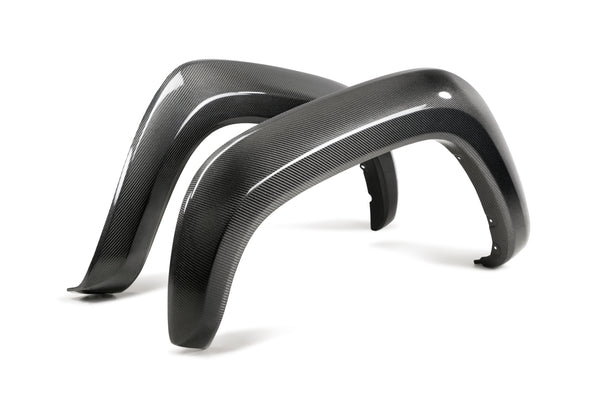 Seibon 16-20 Toyota Tacoma Carbon Fiber Front Fender Flares (Pair) - FLR18TYTA-F