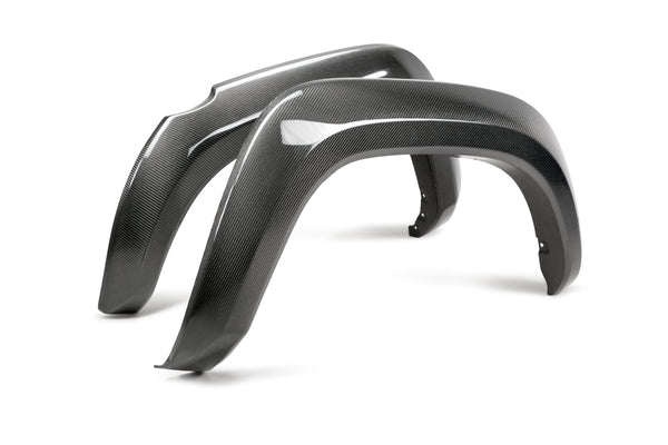 Seibon 16-20 Toyota Tacoma Carbon Fiber Rear Fender Flares (Pair) - FLR18TYTA-R