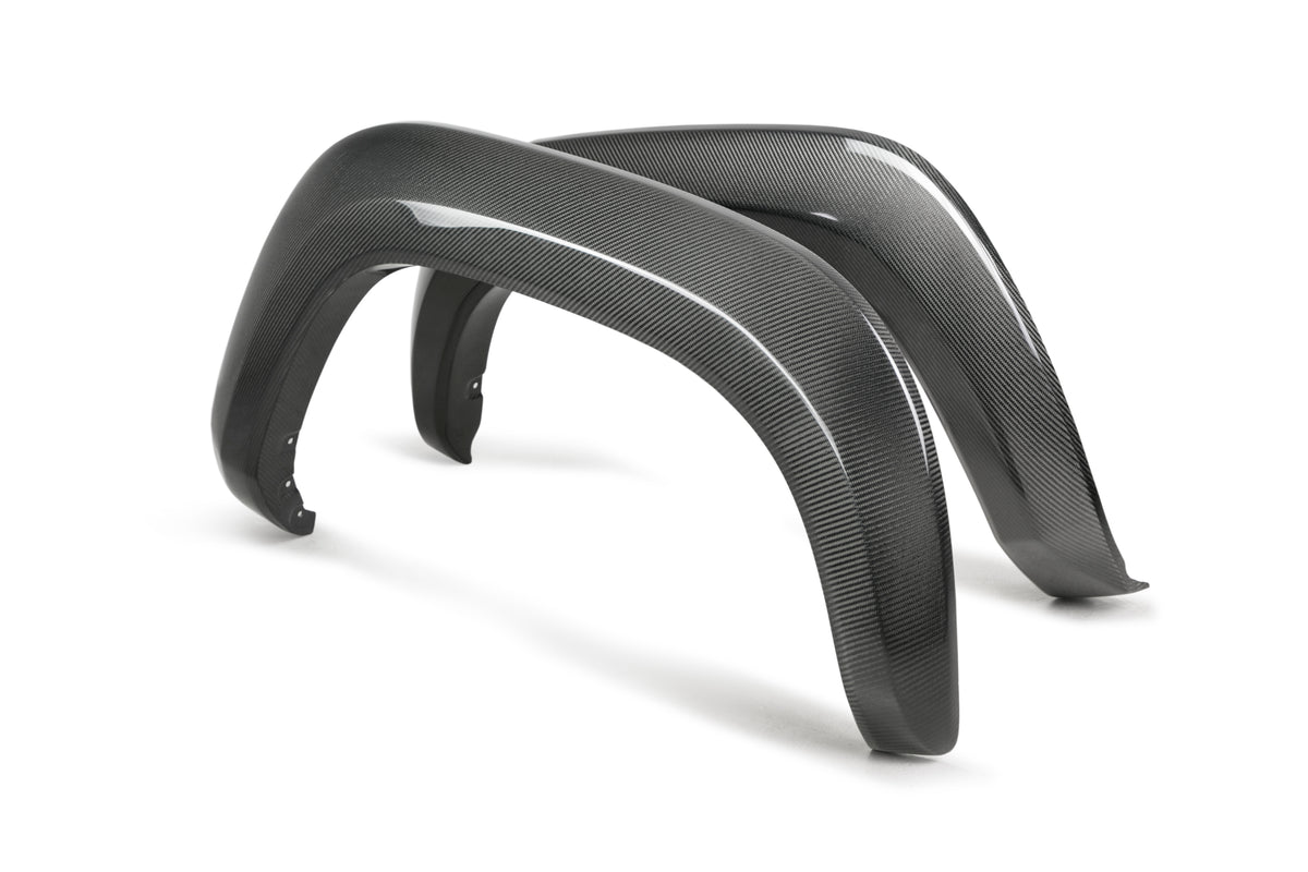 Seibon 16-20 Toyota Tacoma Carbon Fiber Rear Fender Flares (Pair) - FLR18TYTA-R