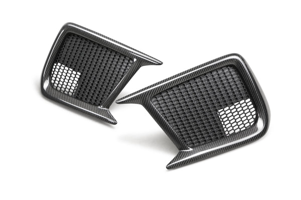 Seibon 18-19 Subaru Impreza WRX/STi Carbon Fiber Fog Light Surrounds (pair) - FLS18SBIMP