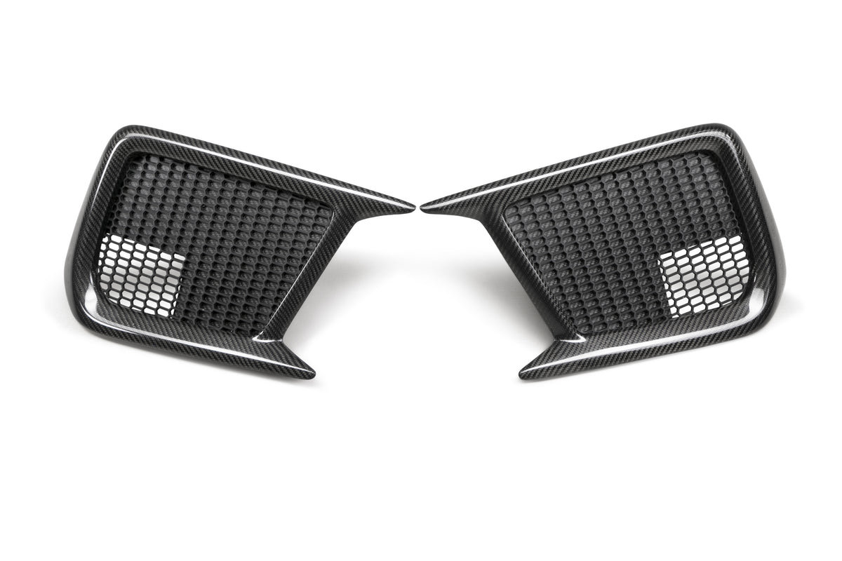 Seibon 18-19 Subaru Impreza WRX/STi Carbon Fiber Fog Light Surrounds (pair) - FLS18SBIMP