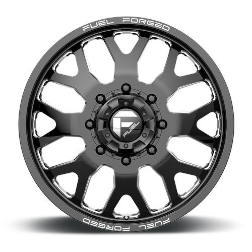 Fuel Off-Road Aluminum Wheels 22X12 Ff19D DE19 Gloss Black Milled